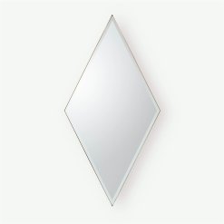 Diamond shaped mirror