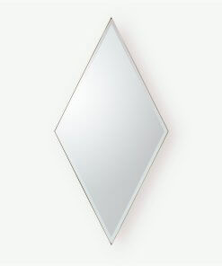 Diamond shaped mirror