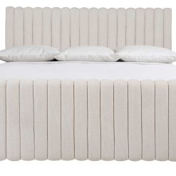 Silhouette bed front view