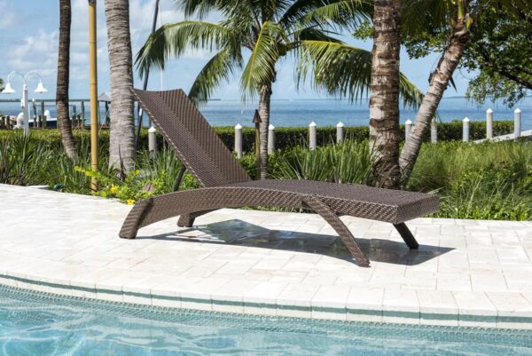 Panama Jack Oasis Stackable Chaise lifestyle wo cushion