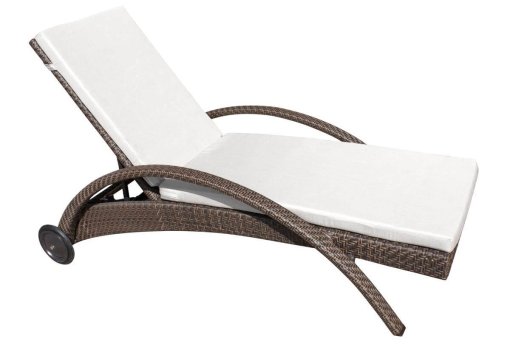 Atlantis chaise with cushion product shot