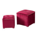 Raspberry cube with nail heads small and large shown.