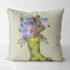 Welly with Bunny Rabbit Pillow