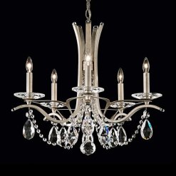 Schoenbek Crystal Petal Chandelier