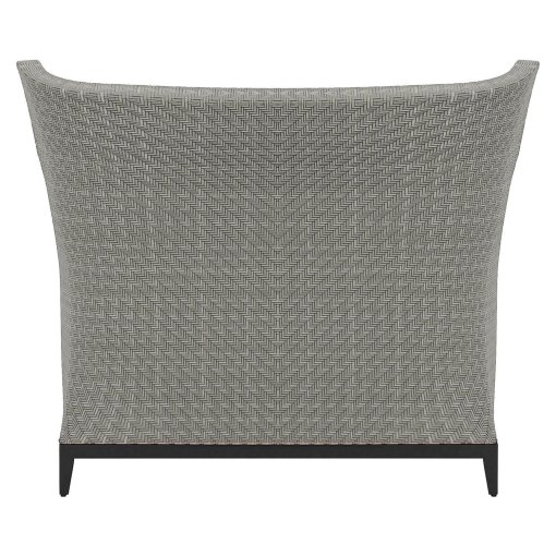 Captiva outdoor chair and 1/2 product shot back view.