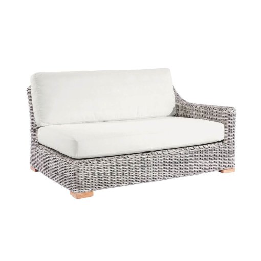 Tortola sectional, Right Facing Settee, front view