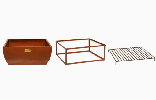 Windermere fire bowl pieces shown