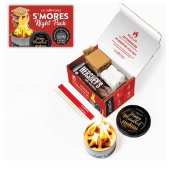 Smores night package, showing conents.