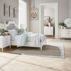 Chelsea bed in architectural white