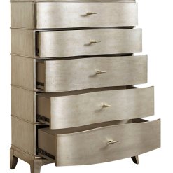 Starlite chest angled view with open drawers.