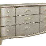 Starlite 9 drawer dresser front view.