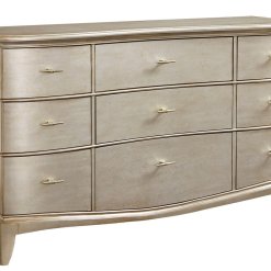 Starlite 9 drawer dresser front view.