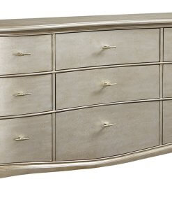 Starlite 9 drawer dresser front view.