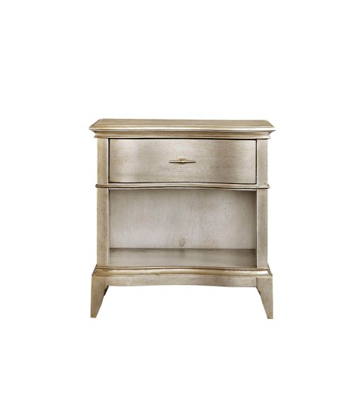 Starlite open nightstand front view
