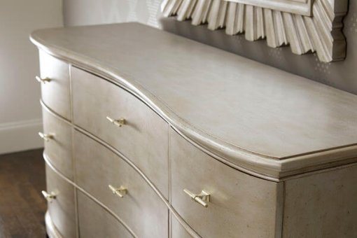 Starlite 9 drawer dresser top view.