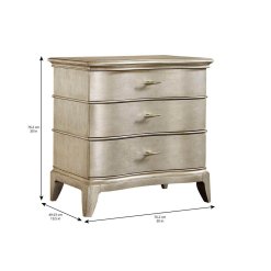 Starlite nightstand w dimensions