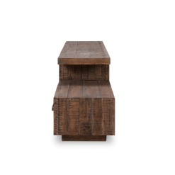 Tuscan TV/media stand side view