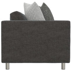 Dakota upholstered sofa side view