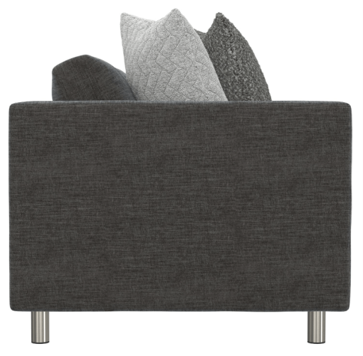 Dakota upholstered sofa side view