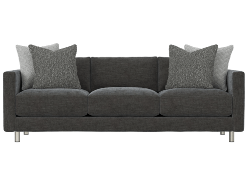 Dakota upholstered sofa front view