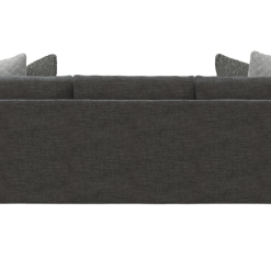 Dakota upholstered sofa back view