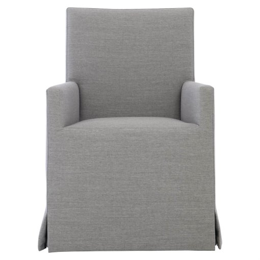 Mirabelle upholstered arm chair front