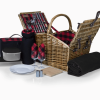 Deluxe Picnic Basket Open