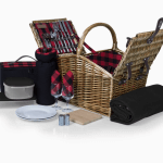 Deluxe Picnic Basket Open