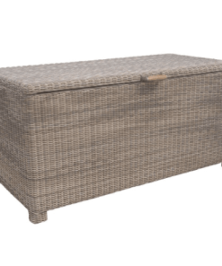 67" All weather wicker storage box product.