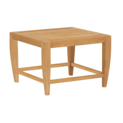 Amalfi teak side table product shot