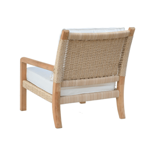 Hudson lounge chair backside.