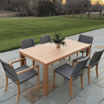 Bainbridge Dining table lifestyle outside1