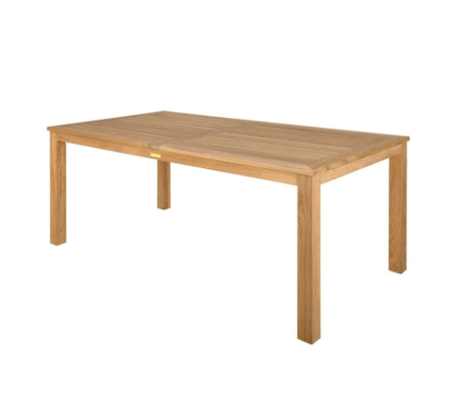 Bainbridge Teak dining table 73" rectangular size.