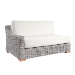 Tortola Right arm settee front.