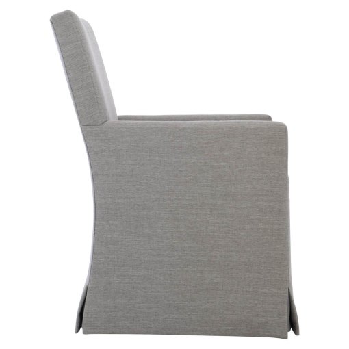 Mirabelle upholstered arm chair side