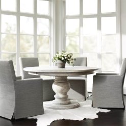 Mirabelle upholstered Arm chair lifestyle