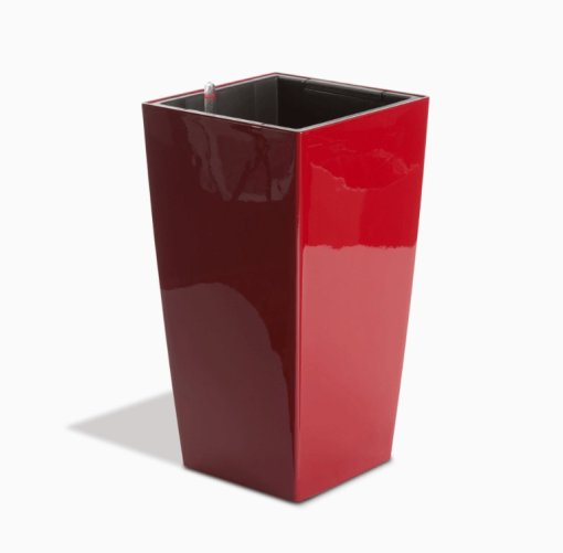 22 Modena Square Planter Red