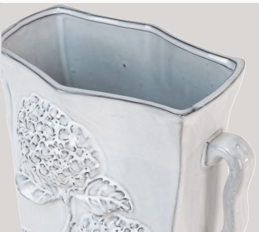 Hydrangea Vase closeup view.