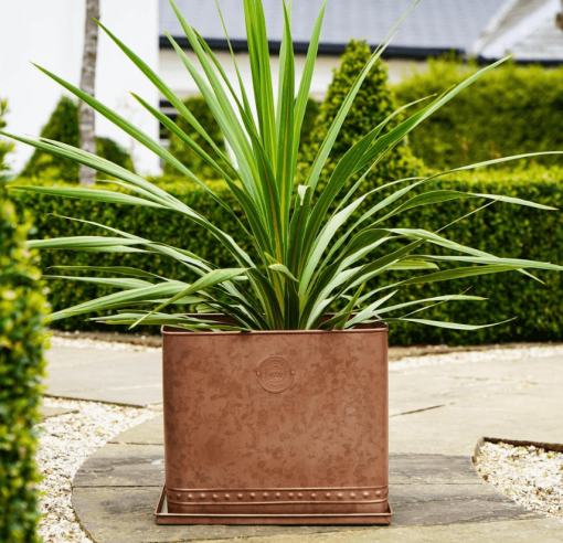 Aged Copper Planter lifestyle
