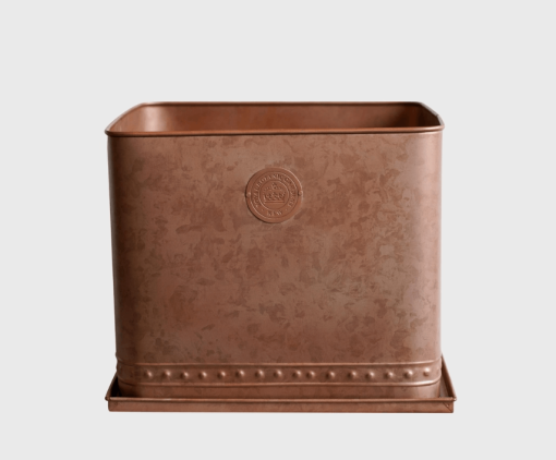Aged Copper Planter