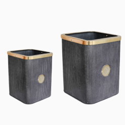 Richmond Outdoor Ribbed Planter small/large sizes