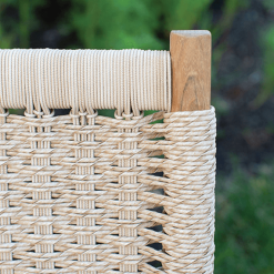 Hudson chair in Natural closeup