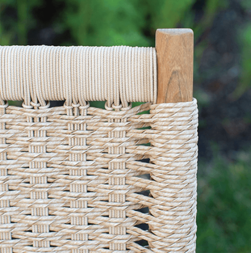 Hudson chair in Natural closeup