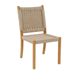 Hudson arm chair in Natural front side