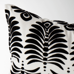 Serena Damask in Espresso closeup