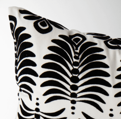 Serena Damask in Espresso closeup
