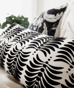 Serena Damask in Espresso lifestyle