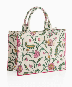 Fran floral bag product view.
