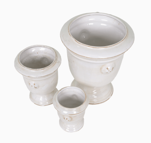 Tuscan planter set top view