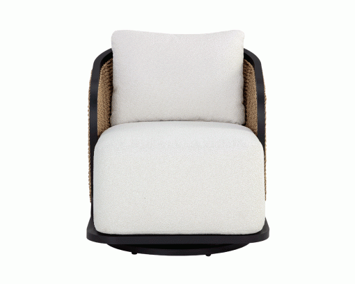 Bora swivel chair front